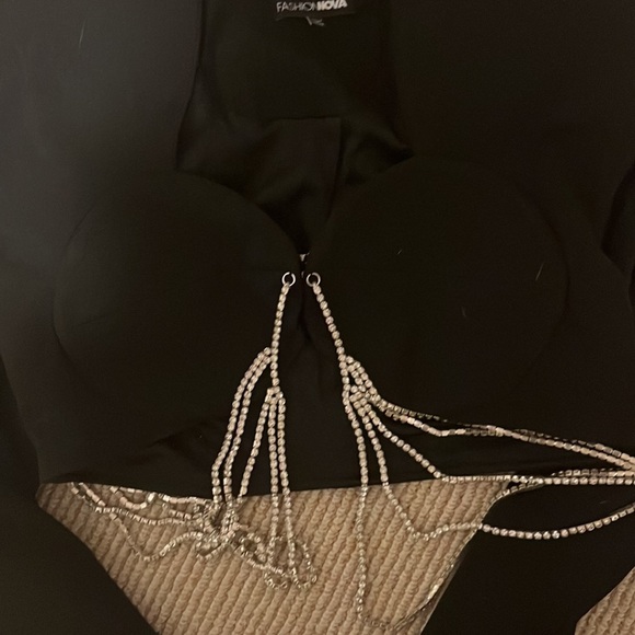 Fashionova trendy Cropped Blazer Jacket - Picture 2 of 3